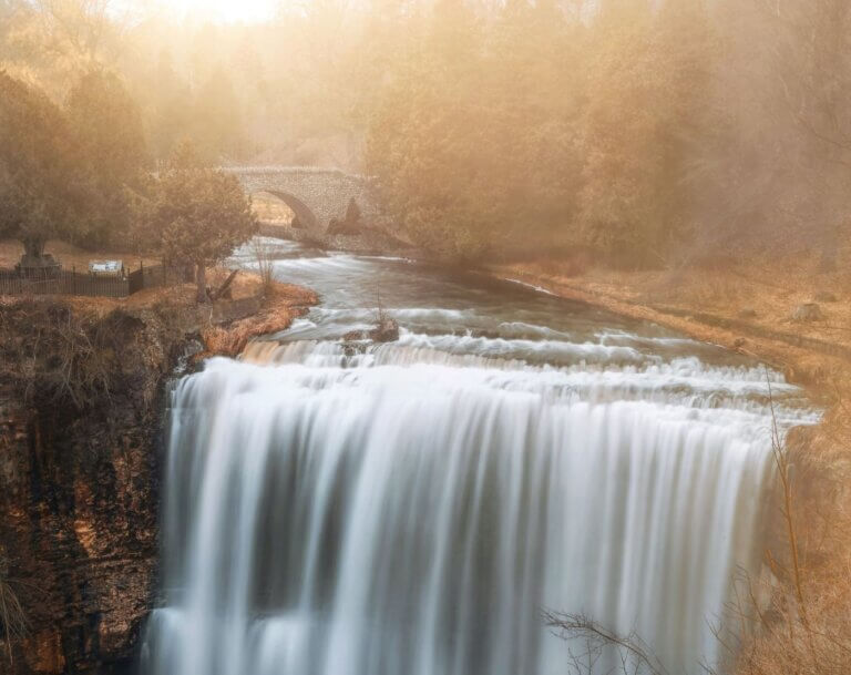 Waterfall in Hamilton